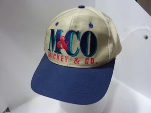 Cappello snapback vintage universale anni 90 Disney Topolino & Co. ricamato NUOVO - Foto 1 di 7