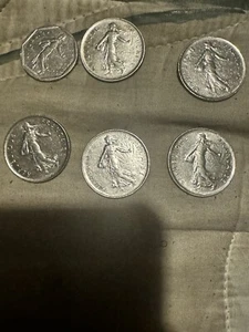 1 Franc 1960 Coin French Republique Francaise - Picture 1 of 1