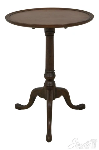 59290EC: KITTINGER WA-1010 Colonial Williamsburg Mahogany Lamp Table Cover