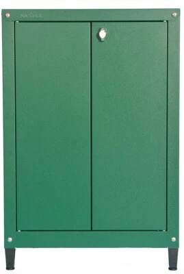 Armadio da Esterno zincoplastificato anti ruggine h90-largh80-prof45 VERDE  - Immagine 1 di 4