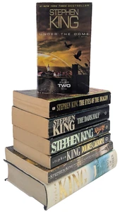 7 x Stephen King Bundle The Eyes Of The Dragon-Misery-Dark Half-Dolores PB & HC - Picture 1 of 9