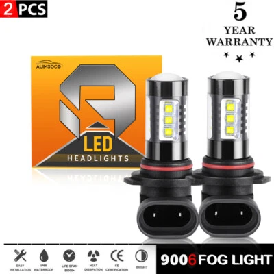 2 x 9006 Kit de conversión de luces antiniebla LED blancas para Hyundai Veracruz2007-2012 Foto 1 de 4