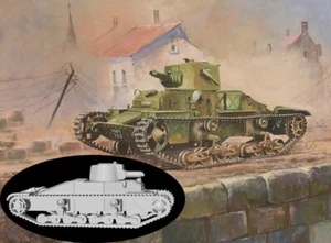 Kit maqueta para montar y pintar - Vehículo militar . Matilda I - 1/72 - Imagen 1 de 2