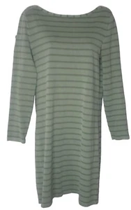 Vineyard Vines Long Sleeve Striped Knit Dress green XS Preppy READ - Picture 1 of 9