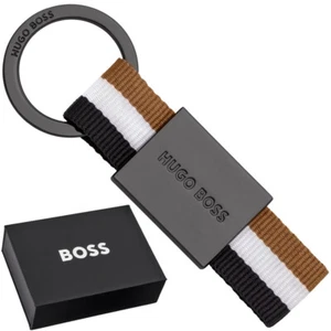 HUGO BOSS Schlüsselring Anhänger Schlüsselanhänger Schlüssel Hi Buddy, key ring - Picture 1 of 6