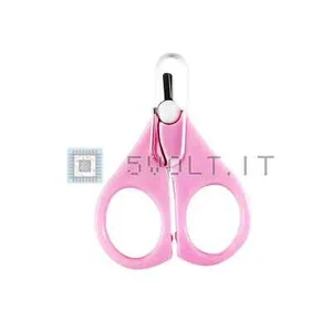 Tagliaunghie Moderno Mini Rosa Acciaio Inossidabile Tonda - Foto 1 di 1