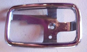 Mercedes Interior Door Handle Chrome Frame Front or Rear Left W123 '80-'85 - Picture 1 of 3