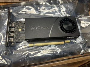 HP Intel Arc Pro A40 Graphic Card 6GB GDDR6, Full-height - N21015-001 - 6E3Y8AA - Picture 1 of 1