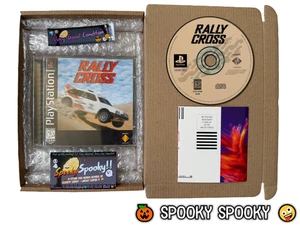 Rally Cross PS1 - NTSC-U/C USA VGC CIB with Manual - Reg Card - Tracked - Picture 1 of 13