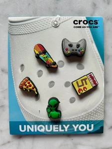 Uniquely You Crocs Jibbitz Charms The Gamer 5 pack - Picture 1 of 2