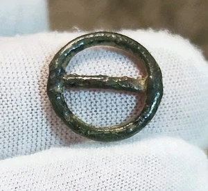 Mittelalter 1350 - 1650 Ringschnalle Metallfund (439) - Bild 1 von 7
