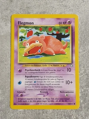 Pokémon Vintage Karte • Flegmon • Neo Genesis Set • 73/111 • Pokemon - Bild 1 von 2