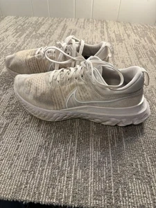 Nike React Infinity Run Flyknit 2 Schuhe Herren Größe 12 weiß CT2357-103 - Bild 1 von 9