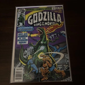 Godzilla #20 (Marvel Comics March 1979) Vf- Fantastic Four - Picture 1 of 6