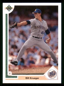 Bill Krueger - 1991 Upper Deck Final Edition #60F - Seattle Mariners - Picture 1 of 2