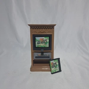 VTG '99 Fisher Price Loving Family TV Console W/ 1 Cartridge - Picture 1 of 9