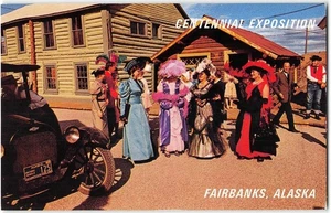Centennial Exposition Fairbanks, Alaska Gold Rush Town Victorian Costumes 1967 - Picture 1 of 2