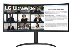 LG 34WR55QK-B computer monitor 86.4 cm (34") 3440 x 1440 pixels Wide Quad HD ... - Picture 1 of 7