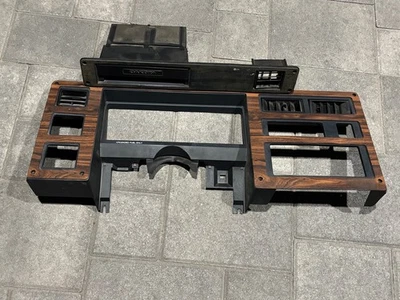 1987-1996 Dodge Dakota Dashboard Instrument Cluster  Trim Bezel OEM Woodgrain Foto 1 de 4