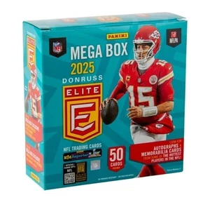 🎆💥BRAND NEW ‘25 NFL DONRUSS ELITE MEGA BOX FREE SHIP🔥 - Picture 1 of 6