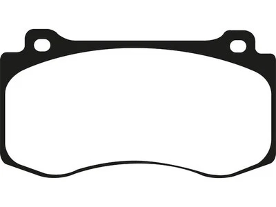 Juego de pastillas de freno delanteras EBC 94139SHWB para Dodge Challenger 2008-2014, 2021, 2023 Foto 1 de 4