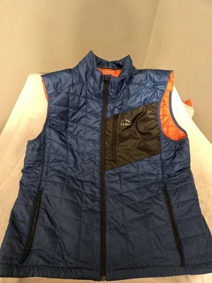L.L.Bean Men's Full Zip Vest Blue - Image 1 of 4