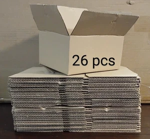 26 ct 8" x 6"x 4" Moving/Shipping Boxes - Picture 1 of 4