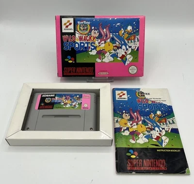 Wild & Wacky Sports - Super Nintendo SNES Spiel Tiny Toon Adventure | Komplett - Bild 1 von 4