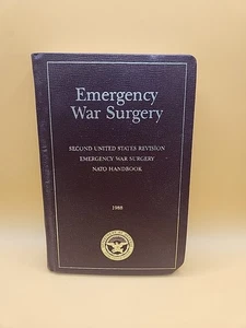 NATO Handbook 1988 Emergency War Surgery Second United States Revision Hardcover - Foto 1 di 5