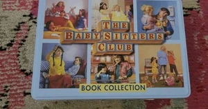 VTG The Baby Sitters Club 6 book collection in collector tin VGUC Scholastic set - Picture 1 of 2