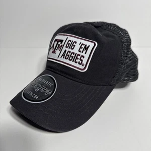 Sombrero Texas A&M Aggies Zephyr Snapback NCAA Gris Carbón - Imagen 1 de 6