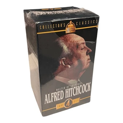 Alfred Hitchcock Set VHS Collector's Classics New Sealed Master Of Suspense 1998 - Image 1 of 4