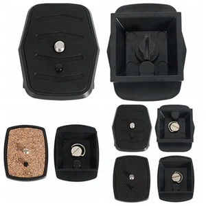 Plate Adapter Camera Plate 1/4 Screw Tripod Head Plate   Camera Tripod - Picture 1 of 17