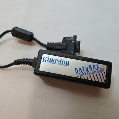 Vintage Kingston DataRex 14.4/14.4 Data/Fax Modem. External analog - Image 1 of 2