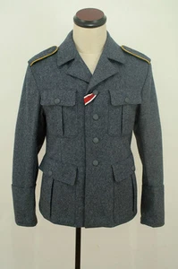 Segunda Guerra Mundial Alemana M35 Luftwaffe Azul Gris Lana XL SOLAMENTE - Imagen 1 de 3