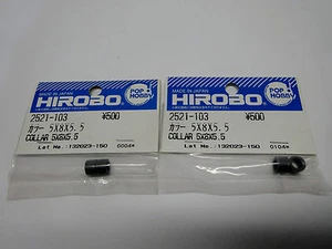 2 Pkt HIROBO 2521-103 Hülse 5x8x5.5 COLLAR 5X8X5.5 - Picture 1 of 1
