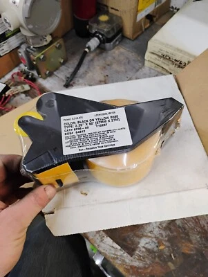 LABEL CARTRIDGE 8236-00 2.25" X 90' NSMP Black on Yellow B580 - Imagem 1 de 2