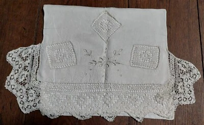 Hülle für Das Dessous Leinen Stickerei Und Spitze - Bild 1 von 4