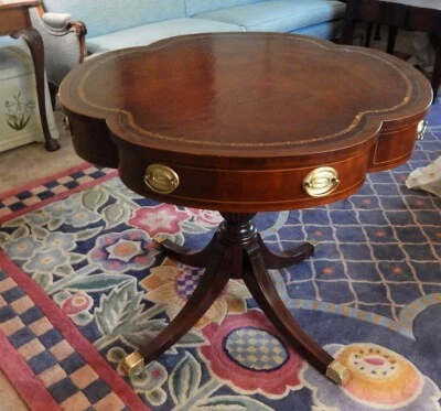 Gorgeous Mahogany Drum Table - Изображение 1 из 4