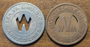Washington, District of Columbia DC Arnold & Virginia Lines Transit Token Lot - Picture 1 of 4