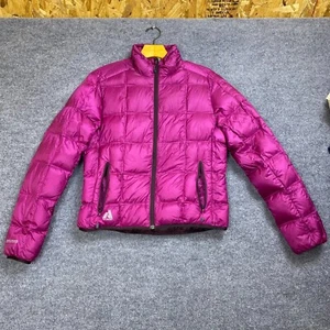 Eddie Bauer First Ascent Jacket Womens M Purp EB800 Goose Down Insulated Puffer - Picture 1 of 9