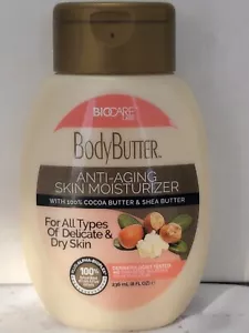 Biocare Labs Body Butter Anti-Aging Skin Moisturizer 100% Cocoa Butter & Shea - Picture 1 of 2