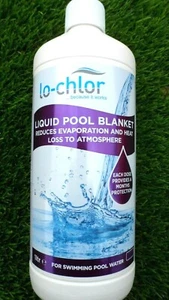 LO-CHLOR LIQUID SWIMMIMG POOL BLANKET REDUCES HEAT LOSS AND EVAPORATION 1 LT - Picture 1 of 4