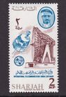 Sharjah 1965 Relay 1 Satellite + tracking 2np SG 167 Mint Never Hung VGC