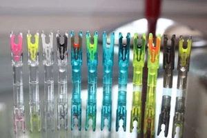 Accunock Archery Nocks Bow Hunting Arrows  3d Target- 6pk - Picture 1 of 1