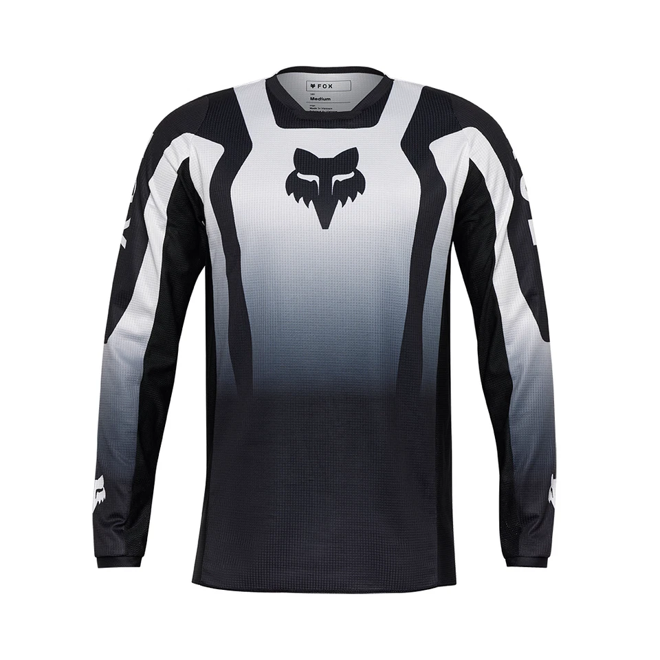 Fox Racing 180 Lean Jersey Black/White Small 33008-018-S