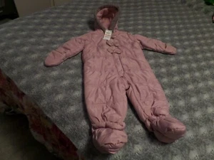 BEAUTIFUL BABY GIRL'S SNOWSUIT BY FIRST IMPRESSIONS NWT SZ. 12 MO. - Picture 1 of 6
