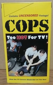 COPS - Too Hot for TV (Vol.1) (VHS) - Picture 1 of 4