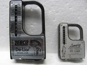 2 gebrauchte Angelnde Lügner; ein Zebco (größer), ein Langley - Bild 1 von 2