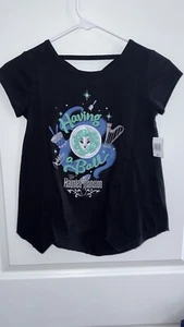 Kids Large Black T-shirt Madame Leota. “Having A Ball” Haunted Mansion - Picture 1 of 5